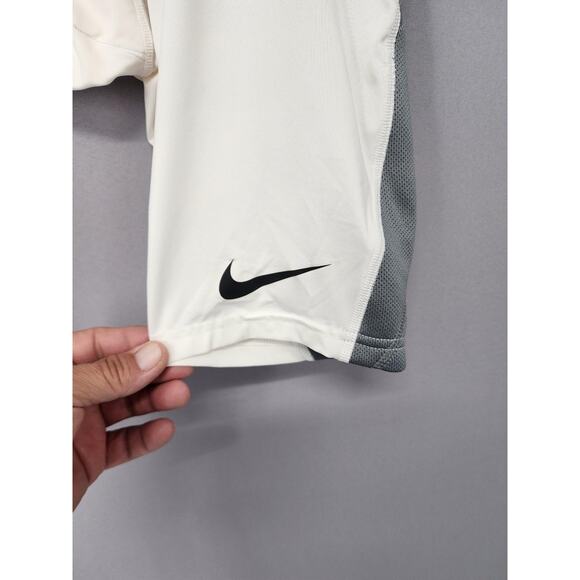 Nike Pro Hyperstrong Shorts Mens XL White Gray MLB Compression Sliding Baseball - Picture 4 of 11